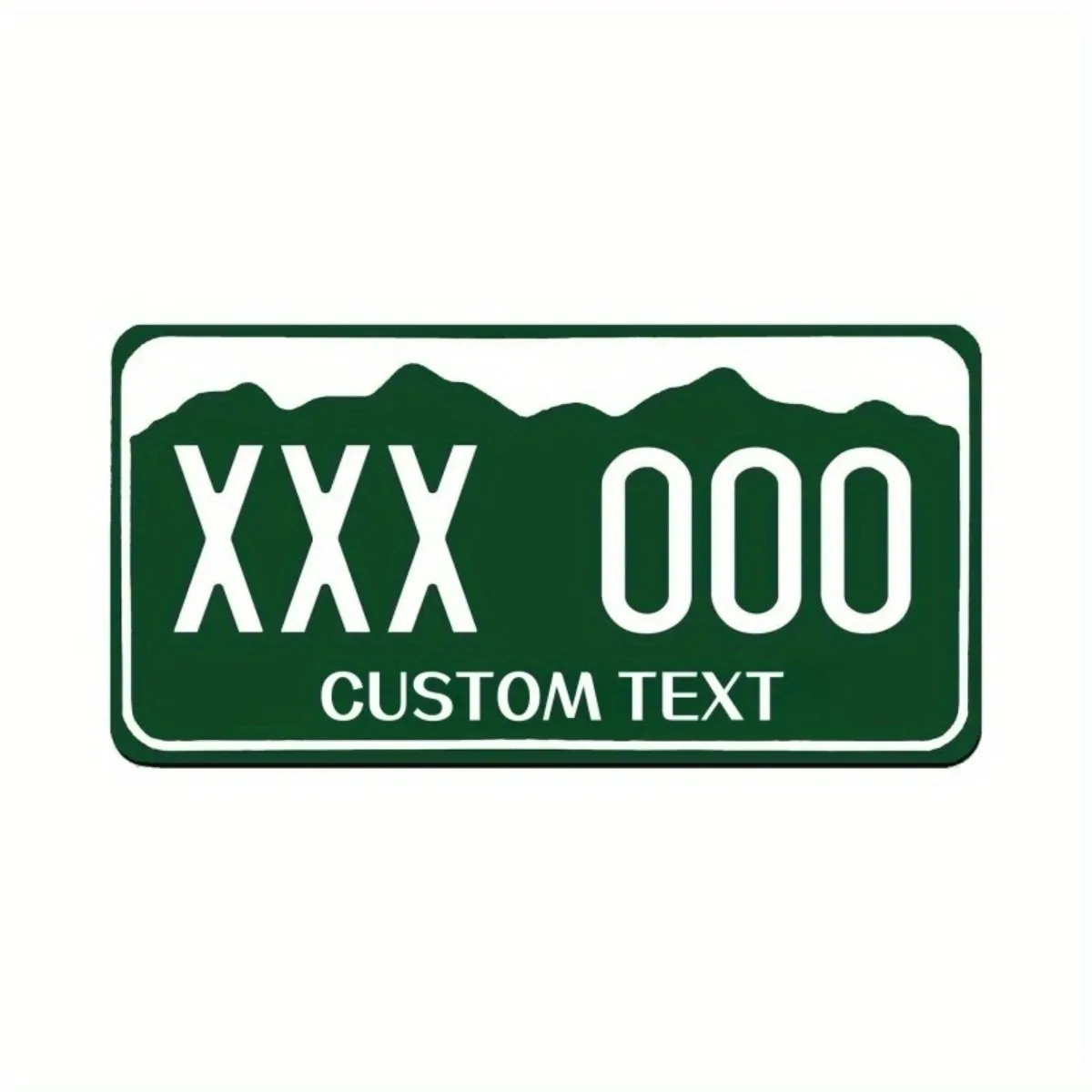 12x6" Custom USA City Car Tags | Personalized Text/Name United States License Plate Replica view 6