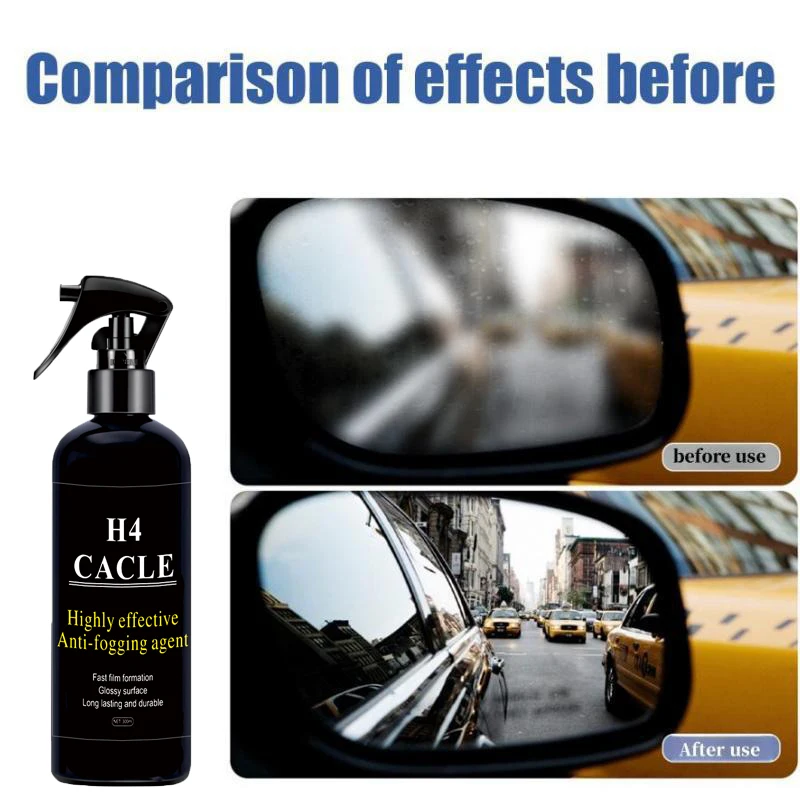 

Car Glass Spray Automotive Glass Anti-fog Anti-rain Agent Windscreen Mirror Cleaning Defogging Water Repellent Coating Agent