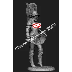 75mm  Resin Model Figure GK，Female role， Unassembled and unpainted kit