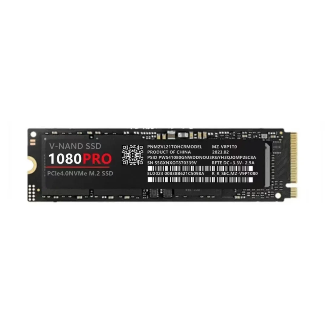1080PRO M.2 2280 PCIe4.0 X4 NVMe SSD,TLC 3D NAND,500GB/1TB/2TB/4TB High Speed Gaming SSD for PS5,Laptop & Desktop PC