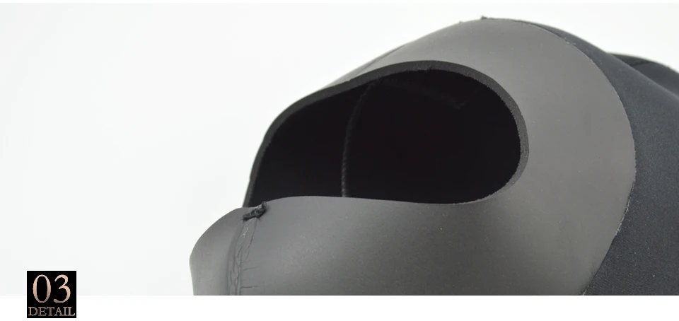 3mm Neopren Tauchen Haube Mit Schulter Schnorcheln Ausrüstung Hut Kappe Winter Schwimmen Warme Neoprenanzug Speerfischen – Detail 8