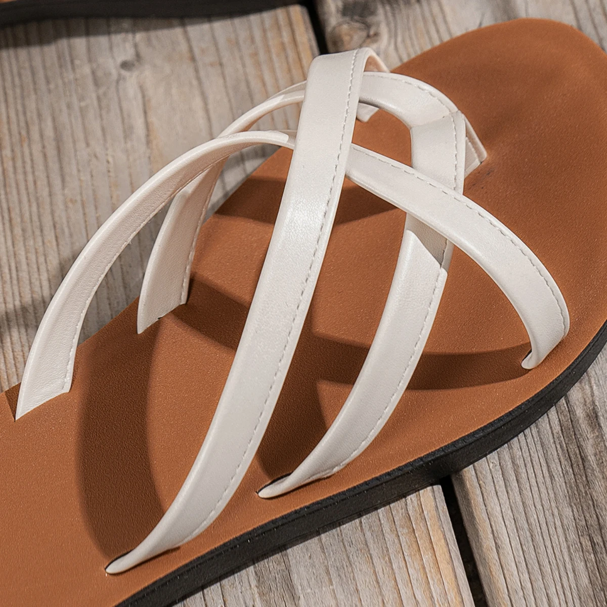 Frühlings- und Sommer-Damen-Flip-Flops und Modische Strandschuhe – Detail 21