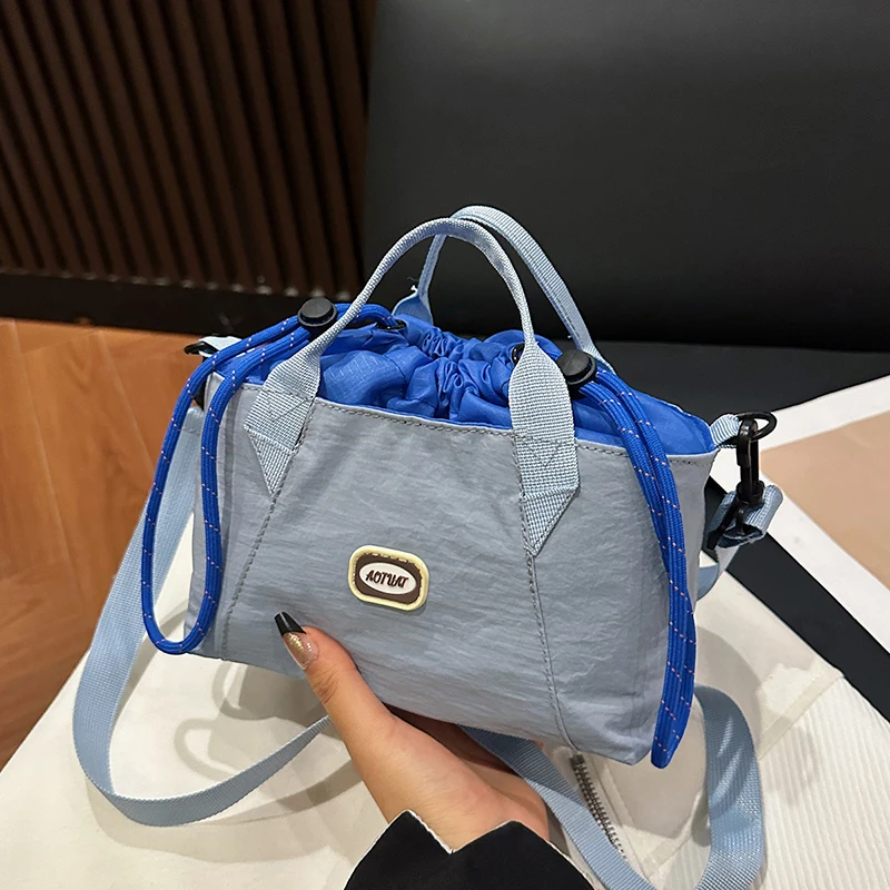

Drawstring Fashion Nylon Women's Crossbody Bag 2026 New Hot Selling Simple Women's Crossbody Bag Lightweight Women's Bag