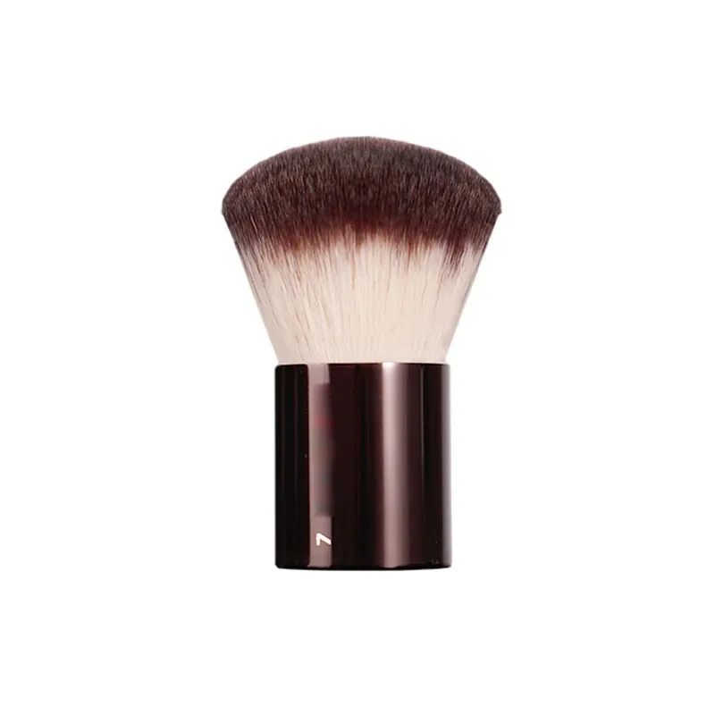 1 قطعة الساعة الرملية برو الأساس ماكياج فرش مسحوق كونتور أحمر الخدود يشكلون فرشاة مقبض معدني تسليط الضوء على برونزي الراقية لا صندوق