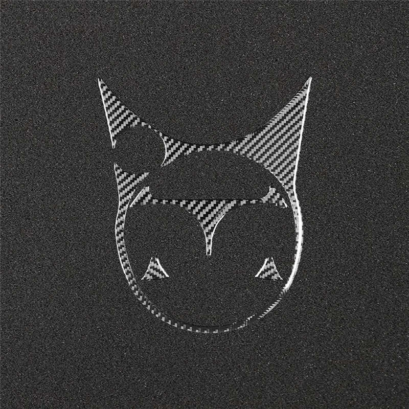 

Комплект чехлов для автомобильного держателя чашки, комплект чехлов для держателя чашки для Fiat 500 2012-2015, мягкое углеродное волокно