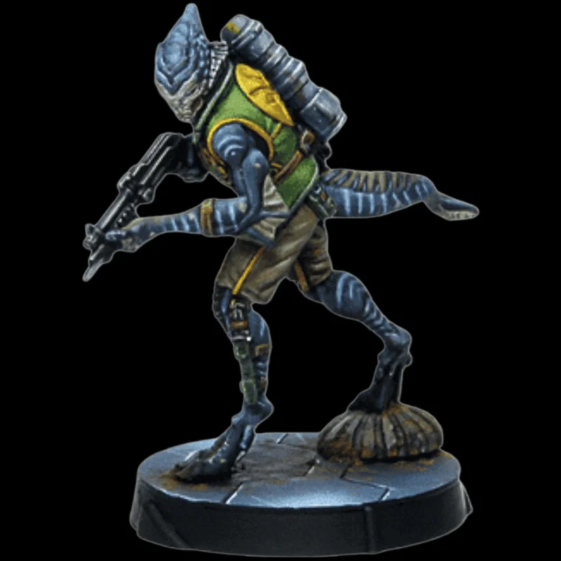 kit-de-montagem-de-modelo-em-resina-gk-freelance-warrior-sem-pintura-raro