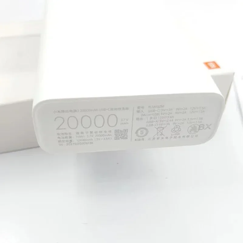 Imagem -05 - Bateria Externa Portátil Banco de Potência Dual Way Carregamento Rápido para Iphone 15 Pd18w 20000 Mah Xiaomi-plm18zm