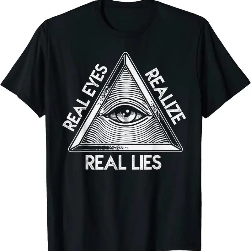 Seeing The Eye Realize Real Lies T Shirt