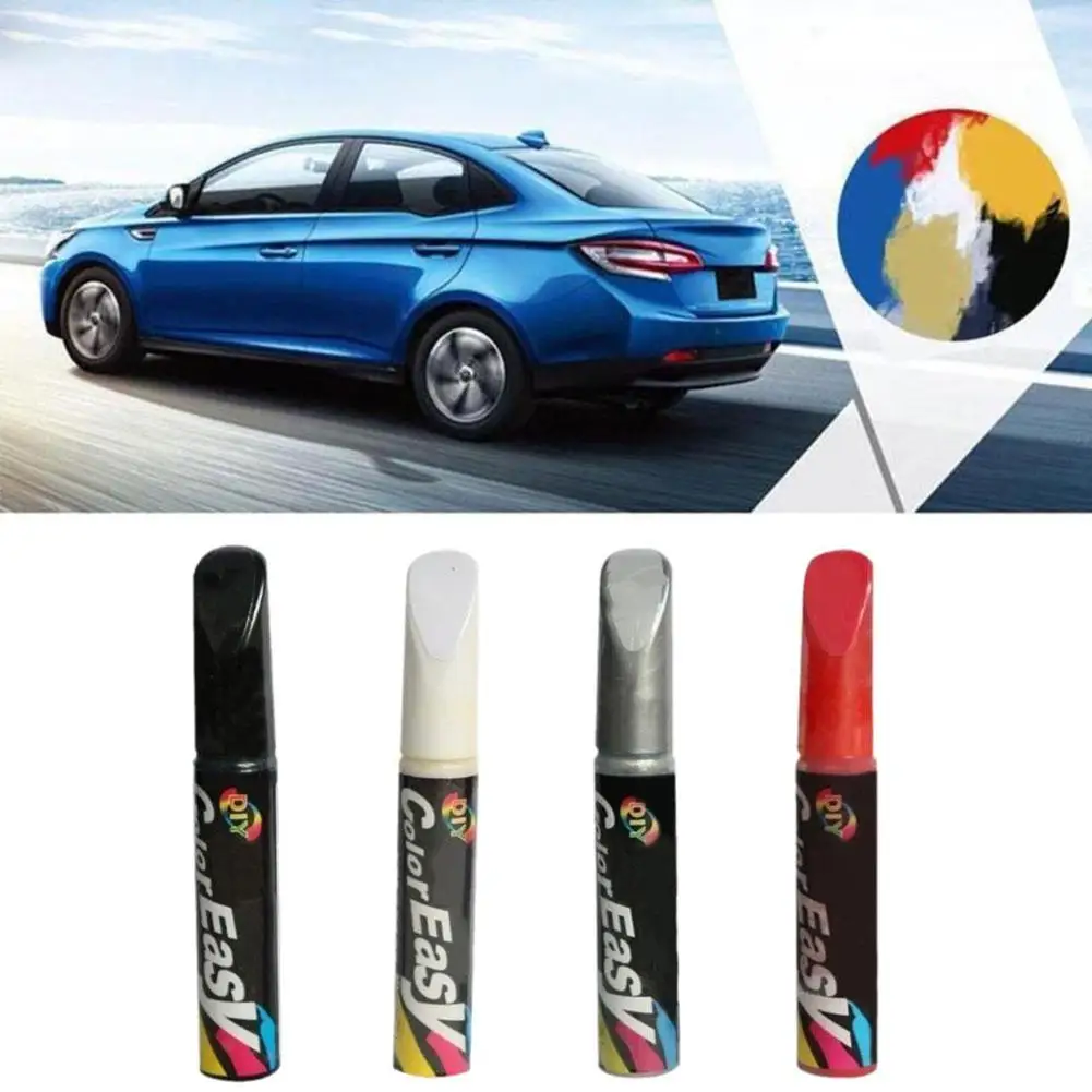 

Car Paint Scratches Repair Pen Brush 12Ml Automotive Quick Dry Waterproof Scratch Remover Colored Touch-Up Pen Repair Tool