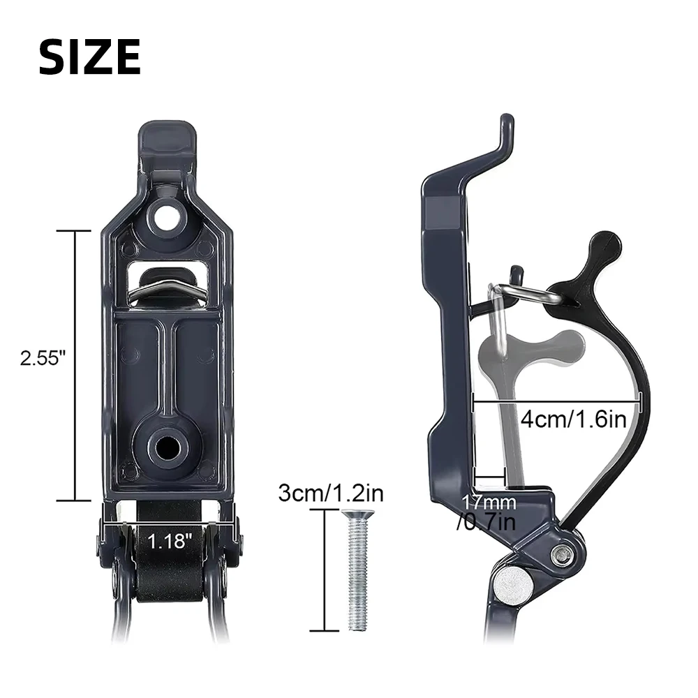 Tools Fixing Bracket Wall Mounting Bracket Shovel Axe Quick Release Clamp Shovel Mount Bracket for Car RV Boat Home Accessories