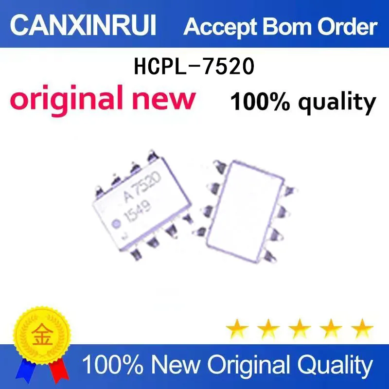 

(5-100 Pieces) Brand new original A7520 HCPL-7520 SOP8 spot chip IC