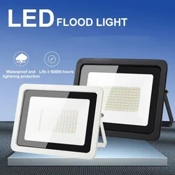 High Brightness LED Flood Light AC220V 10W 20W 30W 50W 100W Outdoor IP68 Waterproot Reflector Spotlight LED Projector Floodlight