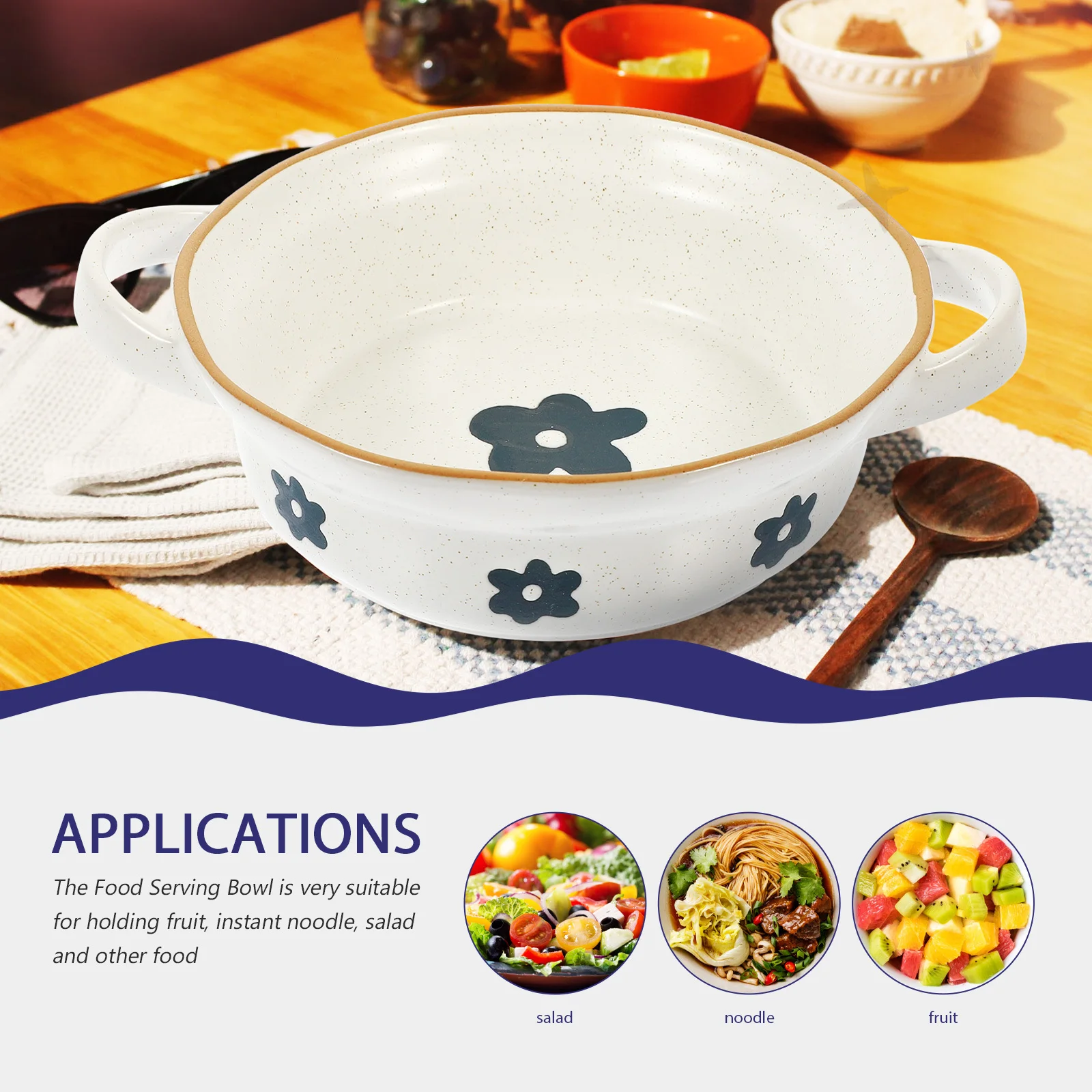 

Japanese Style Bowl home ramen bowl tableware bowl for hotel noodles container fruit bowlsserving bowl