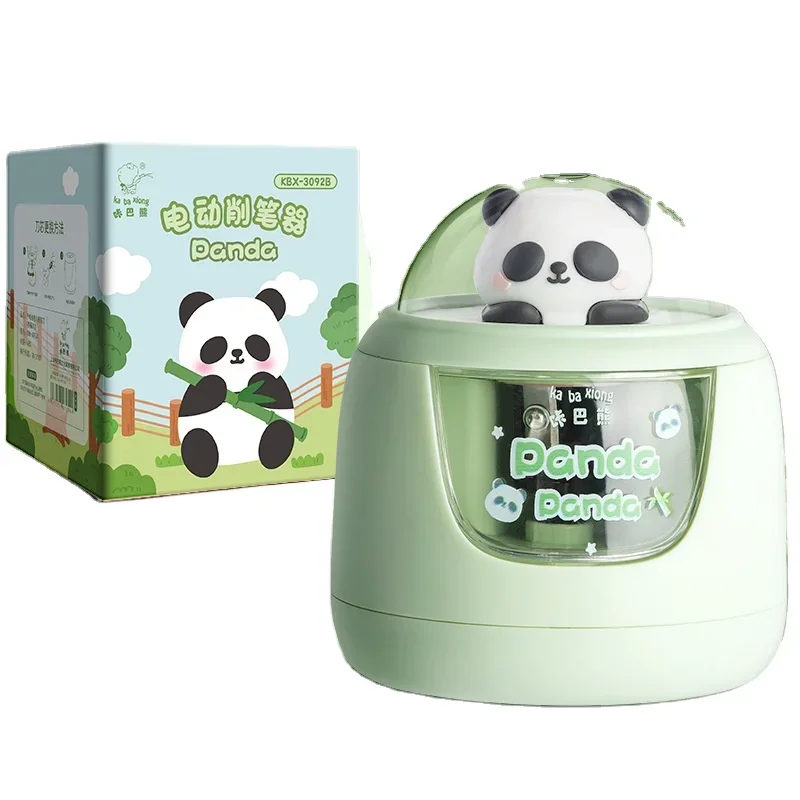 Cartoon Cute Children Elementary School Students Automatic Pencil Sharpener Electric Pencil Sharpener