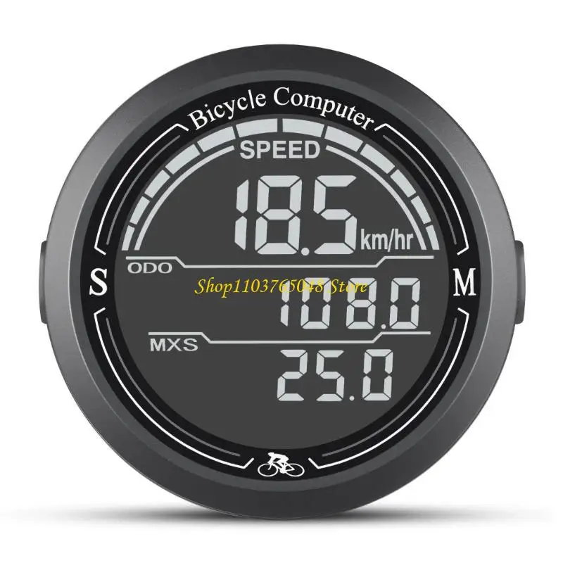 

R53E Wireless Road Bikes Computer Large Screen Bicycles Speedometers Odometers