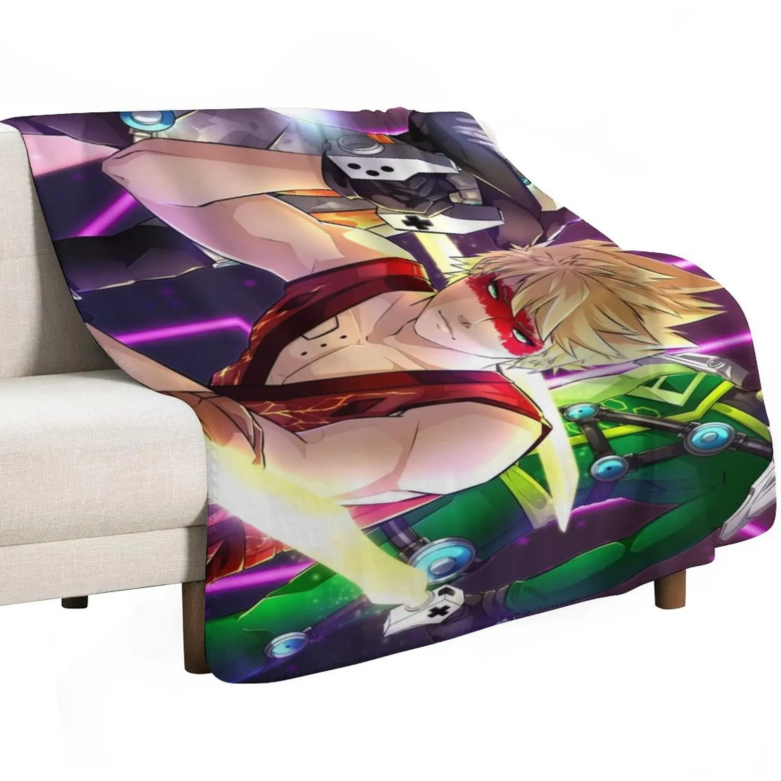 Arcade Fight Throw Blanket Beautifuls Hair Blankets For Baby Summer Beddings Decoratives Custom Blankets