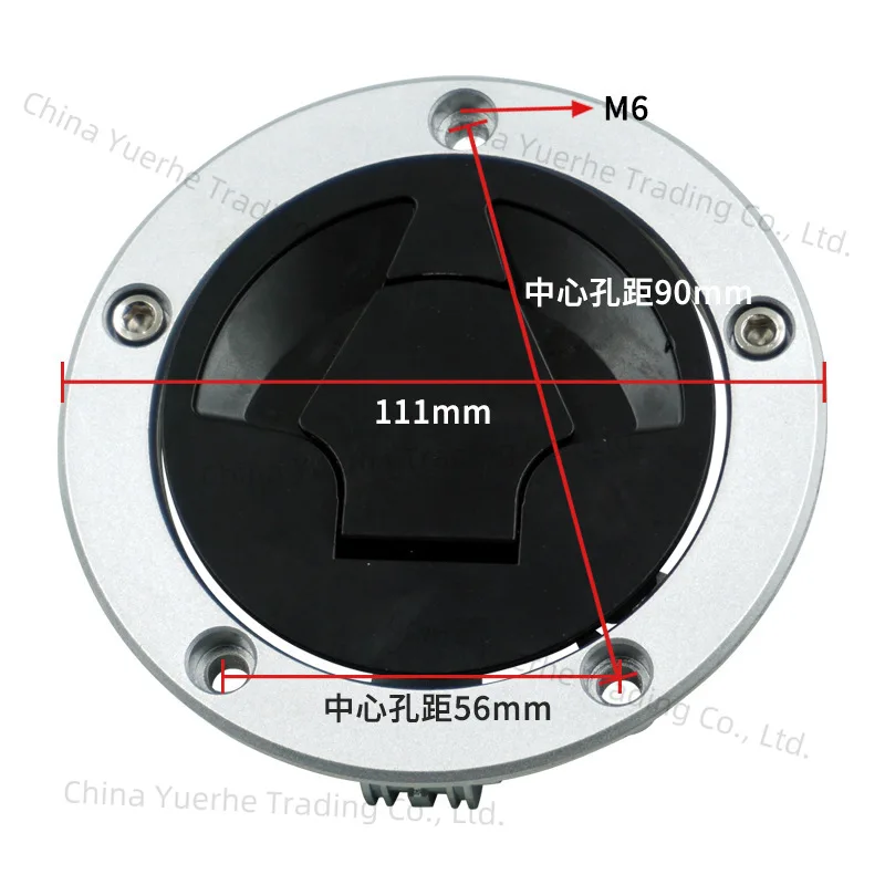 

Applicable Kawasaki ZX-6R 636 Z1000 set lock fuel tank cover front lock ignition full car lock