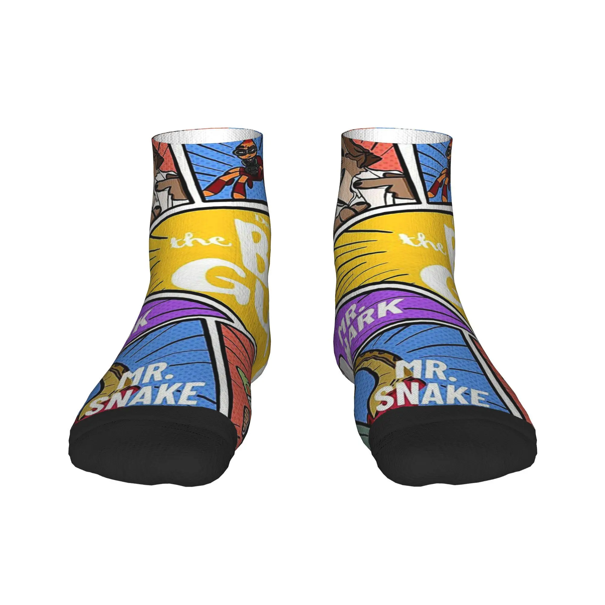 

Милые носки The Bad Guys, впитывающие пот чулки в стиле Харадзюку, всесезонные носки, аксессуары для мужчин и женщин, подарки