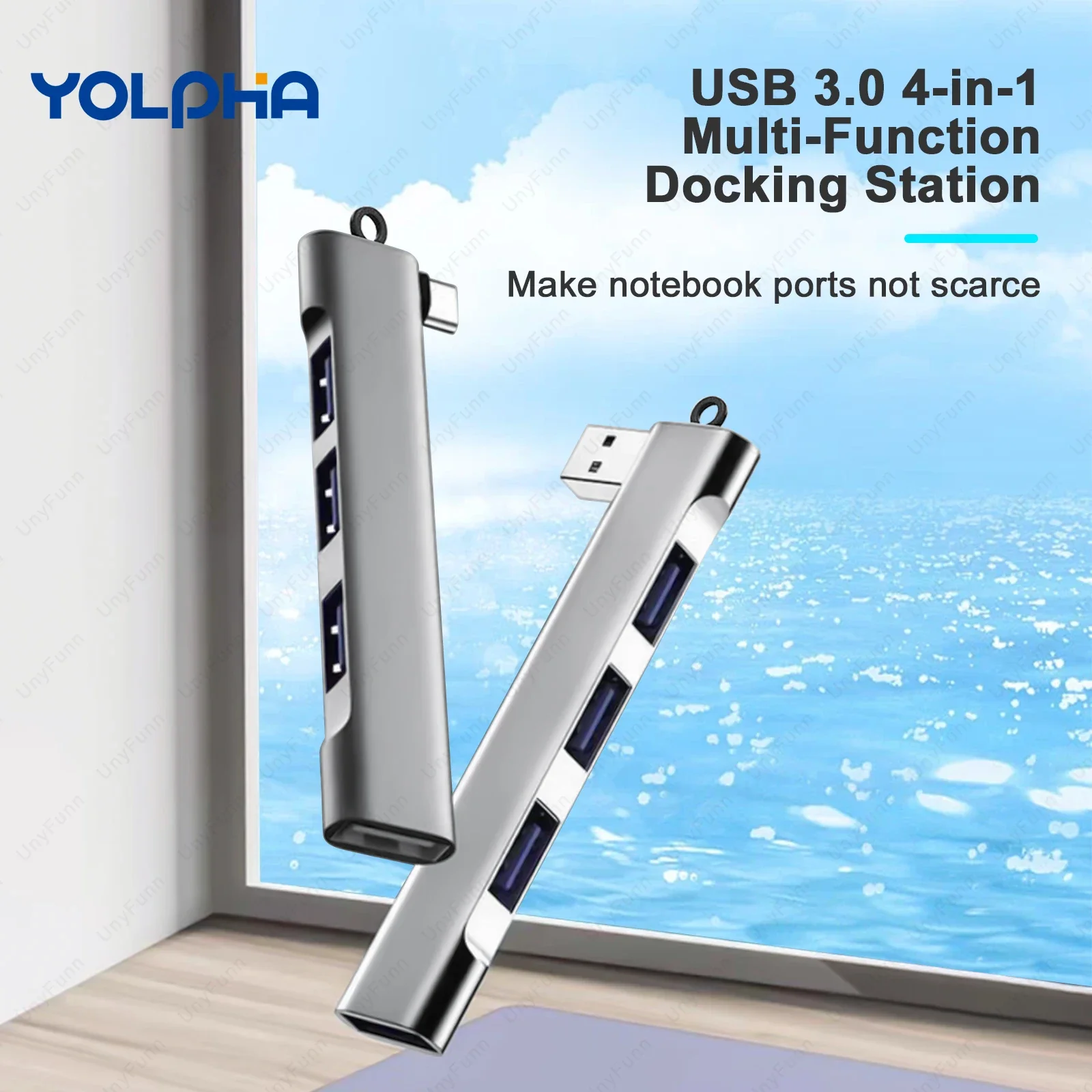 4 portas hubs de alta velocidade de alta velocidade 4 portas usb 3.0 multi hub divisor expansão para desktop pc portátil adaptador