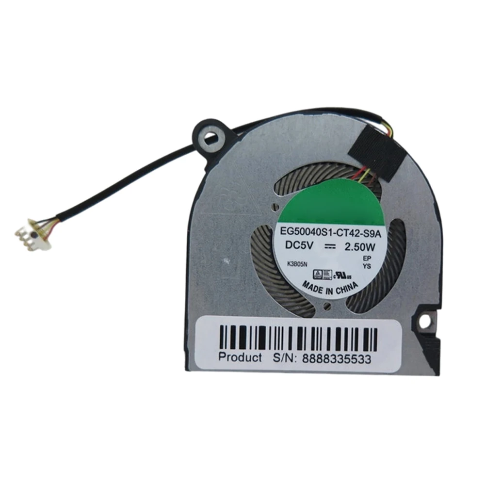 EG50040S1-CT42-S9A DC5V 2.5W Laptop Cooling Fan