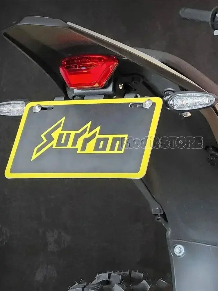 Nouveau pour Surron Ultra Bee sur-ron UB support de plaque d'immatriculation arrière pliable UB pièces modifiées support de plaque d'immatriculation de feu arrière