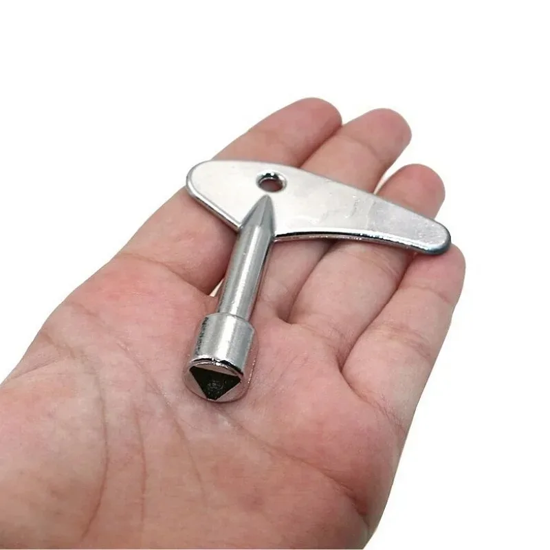 Mini Universal 4-Ways Phillips Multifunction Wrench Triangle Cross Key Hand Tool for Car Elevator Repair Small Size