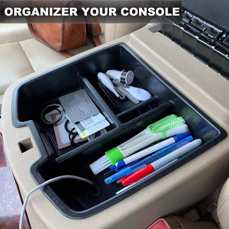 Center Console Organizer Storage Tray For Chevrolet Avalanche Tahoe Silverado Suburban 1500 2500 Sierra Pickup