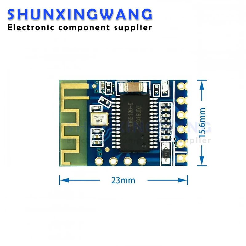 JDY-62 Mini Antenna BLE Bluetooth Stereo Audio Dual Two Channel High Low Level Board Module Arduino IOS