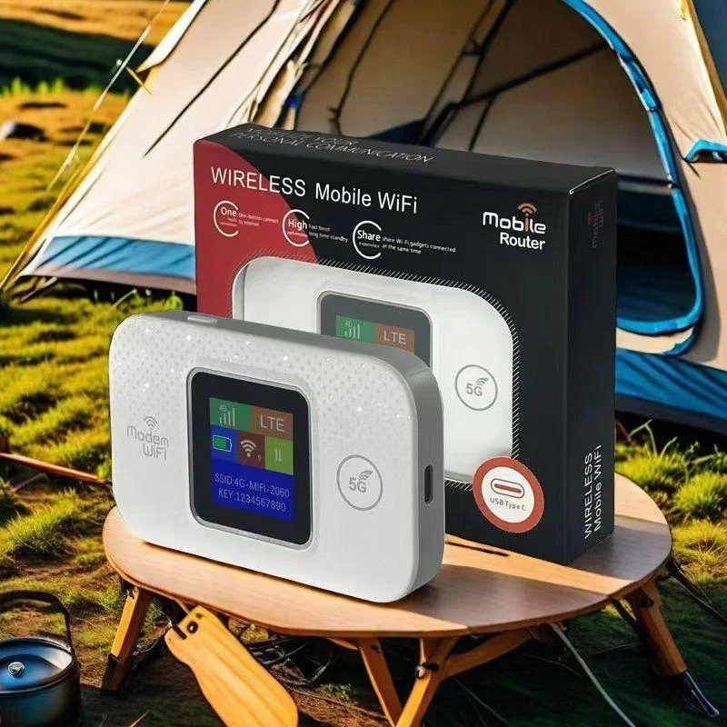 

2026 Car Mobile Wifi Hotspot Mobile WIFI Router 150Mbps 4G/5G LTE Wireless Router With Sim Card Slot Portable Pocket MiFi Modem