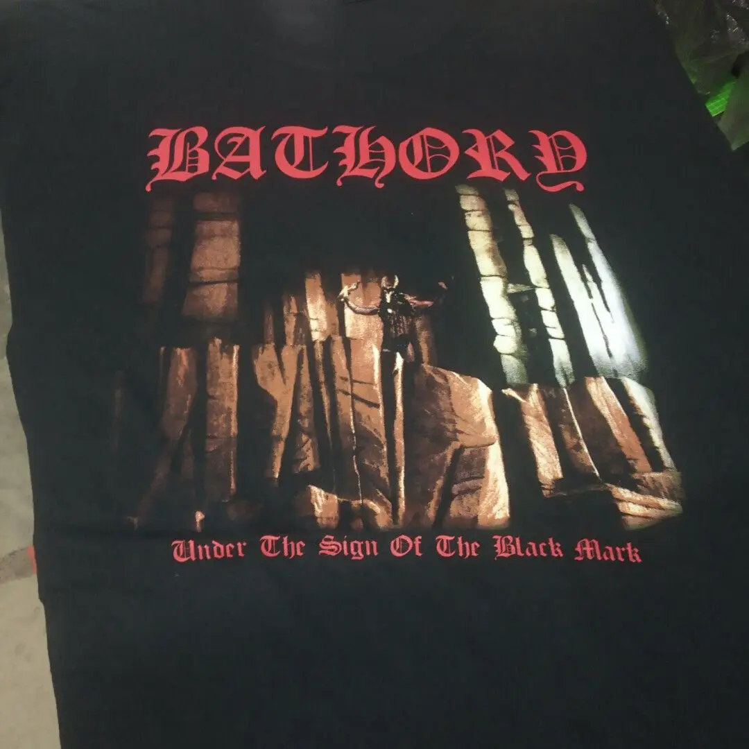 Bathory Band Black Heavy Cotton T-Shirt Gift For Friend PP861