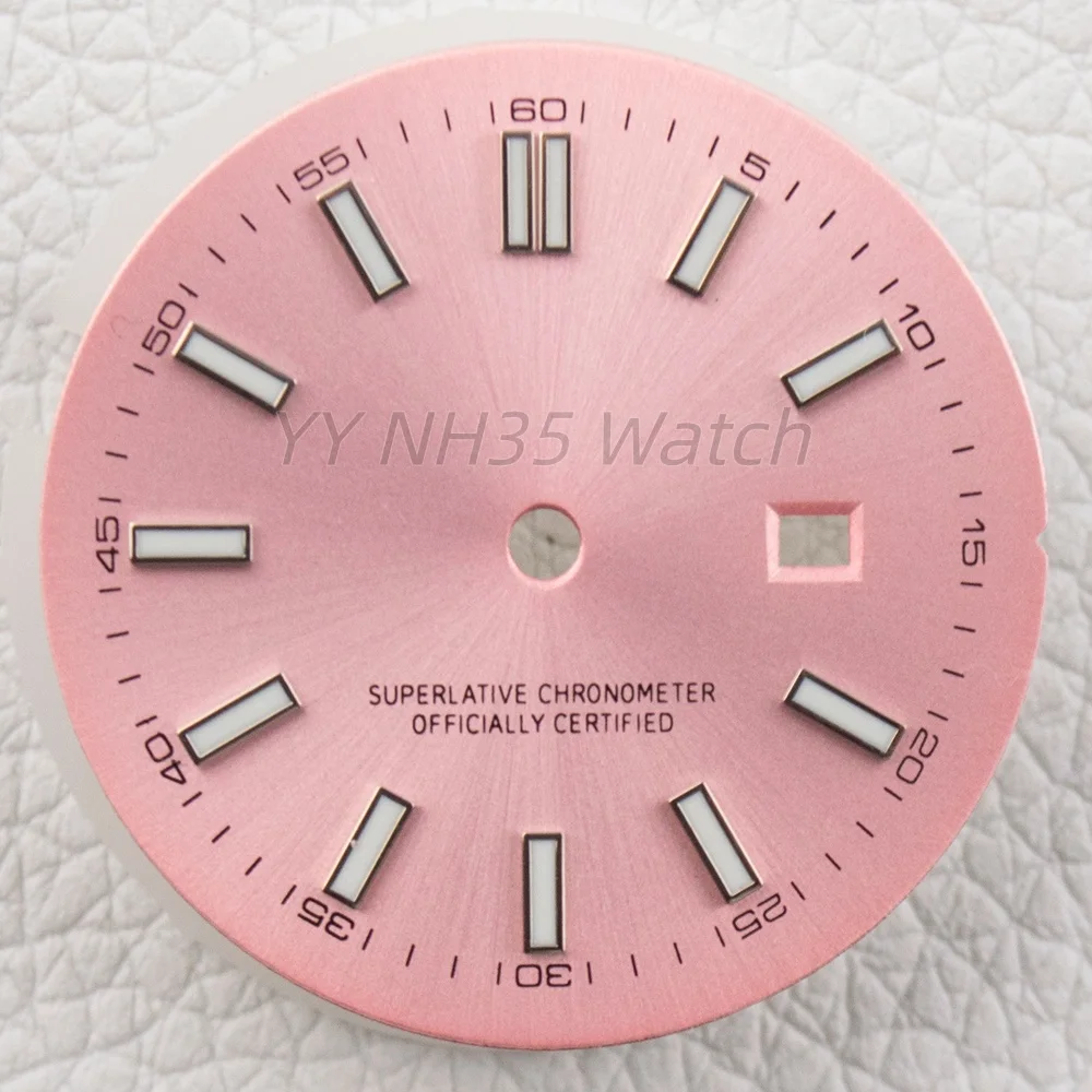 

NH05 Watch Dial Hands Diamond Face For Datejust NH05/NH06 Automatic Movement Women's 25mm Watch Face Needles Watch Accessories
