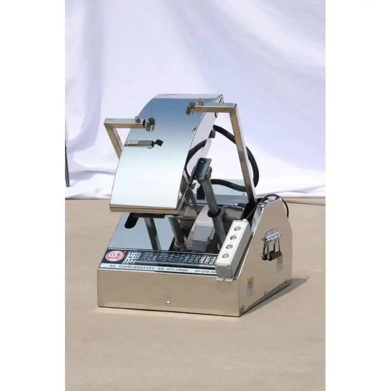 

Commercial fully automatic noodle cutting robot, stainless steel double knife small desktop noodle cutting machine