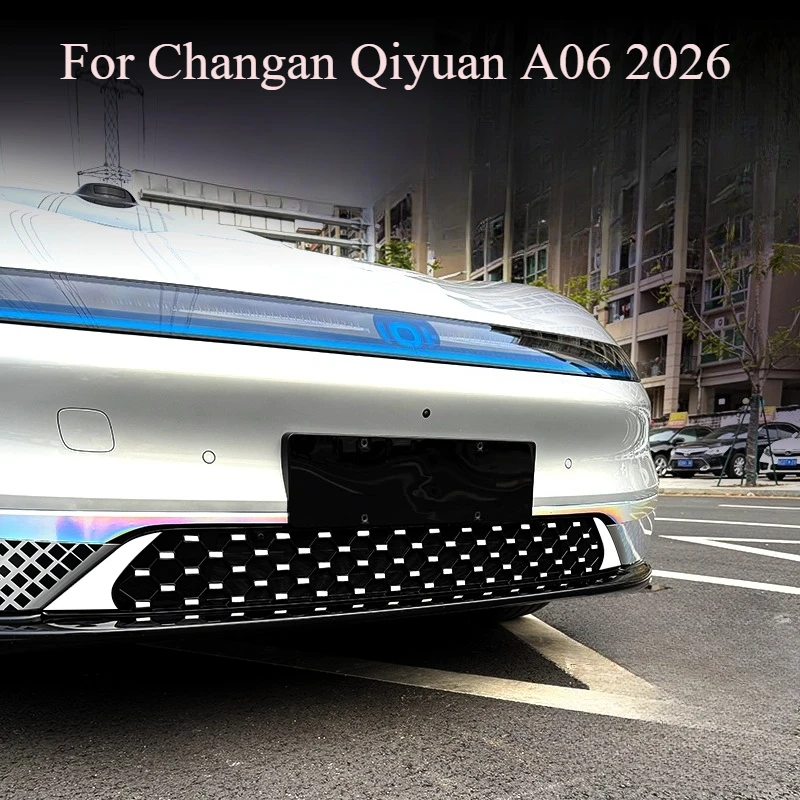 

For Changan Qiyuan A06 2026 Starry Sky Grille Water Tank Dust Cover Insect Proof Mesh Exterior Modified Accessories