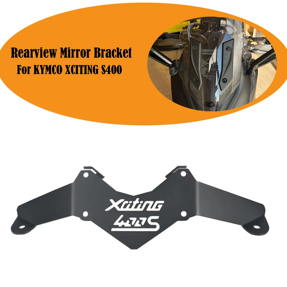 

Motorcycle Rearview Rear View Side Mirror Windshield Bracket Front Stand Support Holder For KYMCO XCITING S400 2018-2022 2021