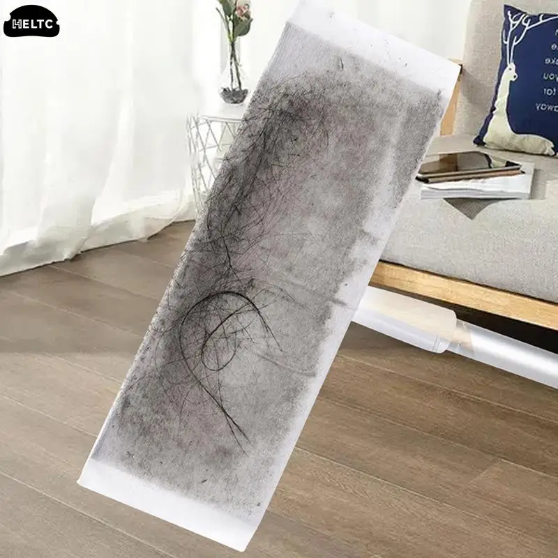 100pcs/pack Wet And Dry Electrostatic Dust Mop Paper Disposable Electrostatic Dust Removal Mop Paper Home Kitchen Cleaning Cloth