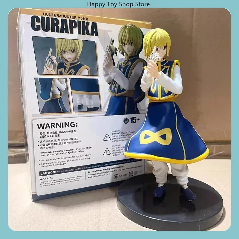 Hunter X Hunter Anime Action Figure - Gon Freecss Hisoka Kurapika Collectible Model Statue for Boys Desktop Decoration Gift