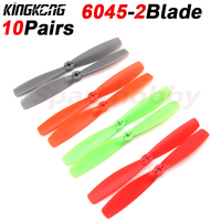 10Pairs LDARC 6045 6x4.5 2-Blade 5inch 150mm CW CCW Flat-Head Propeller For Multi-Rotor Fixed-wing Traversing Model Airplane