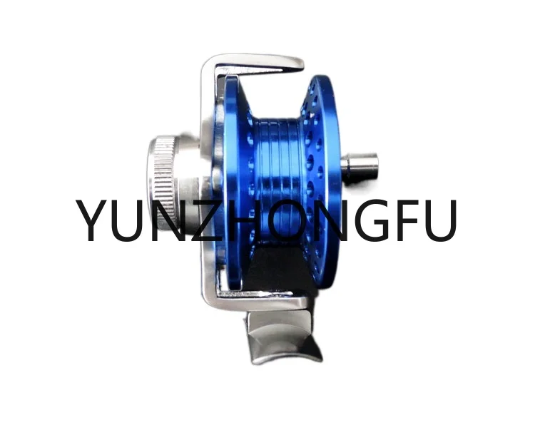 AT40 50 60 Front Wheel Ice Fishing Wheel Fly Fishing Wheel All-Metal Machining Ultra-Light Fishing Reel with Unloading