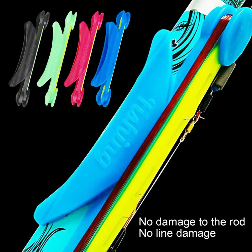 Fishing Coiling Card Fishing Line Container Reused Fishing Coiling Plate Rod Wrapping Card Winding Board Wire Board Random Color - Image 2