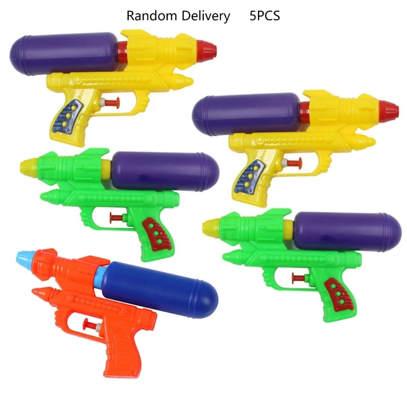 5 pçs armas água brinquedo para crianças ar livre água luta brinquedo da criança presente verão crianças festa