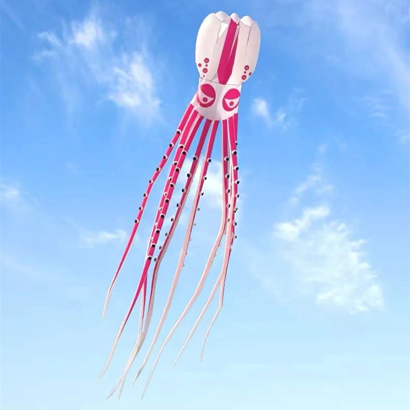 Grote octopus vliegeren zachte vlieger display vliegers voor volwassenen vliegers parachute professionele vliegers opblaasbare vliegers Vissen spelen