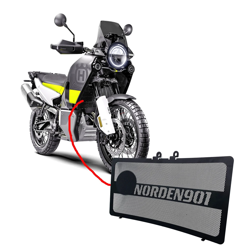 

2022 NORDEN901 Motorcycle Water tank net Water tank protective cover For Husqvarna Norden 901 norden901 modified engine chassis