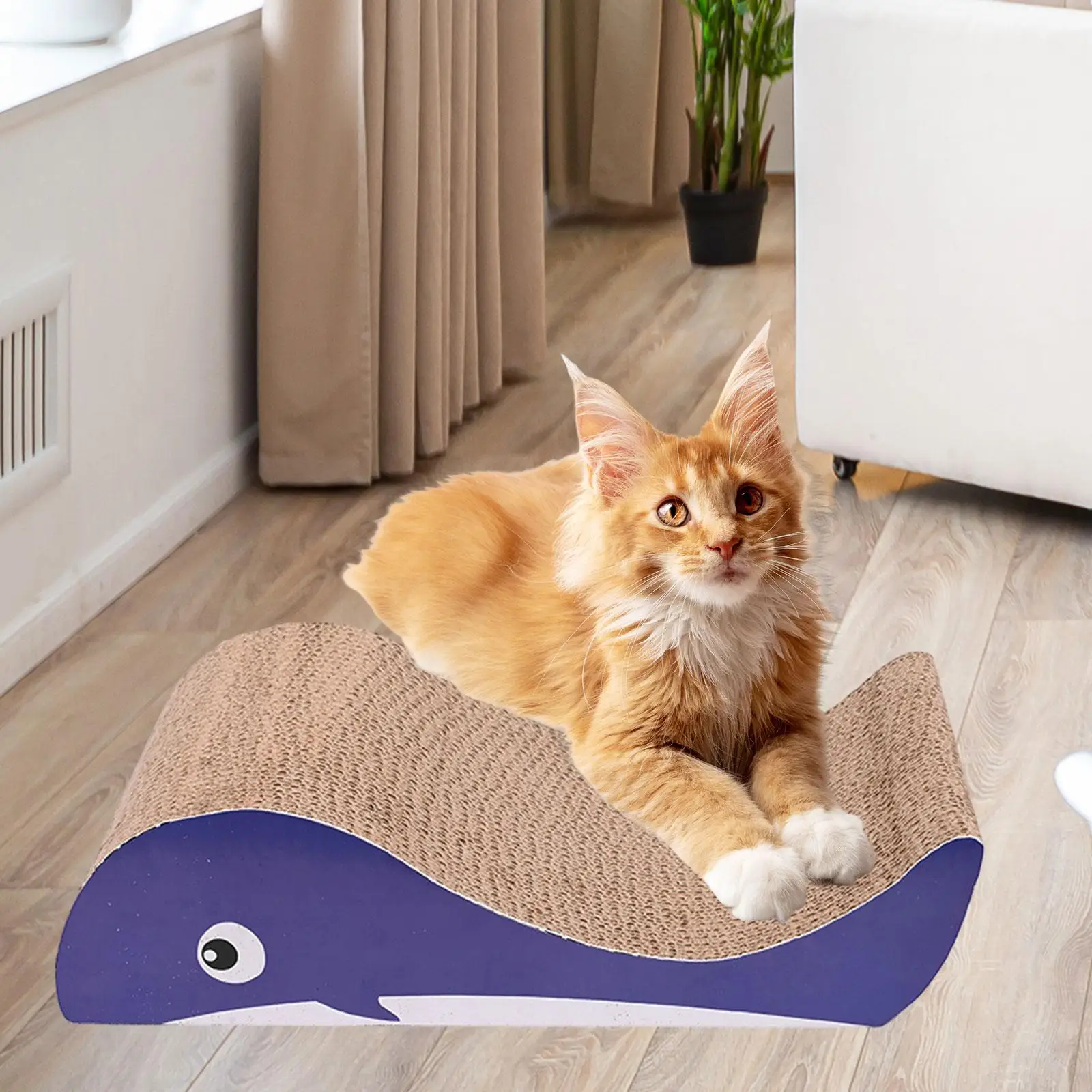 Cat Scratcher Cat Scratching Cushion Grinding Claw Toys for Cats Wear-Resistant Furniture Protector Cat Bed Nest Pet Supplies