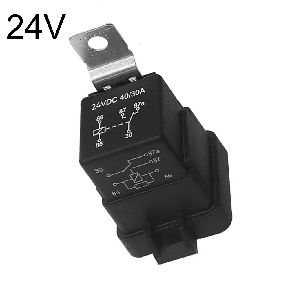 Sealed Waterproof Relay Automobile Relay Wide Operating Temperature Range Reliable Construction Silver Alloy Contacts