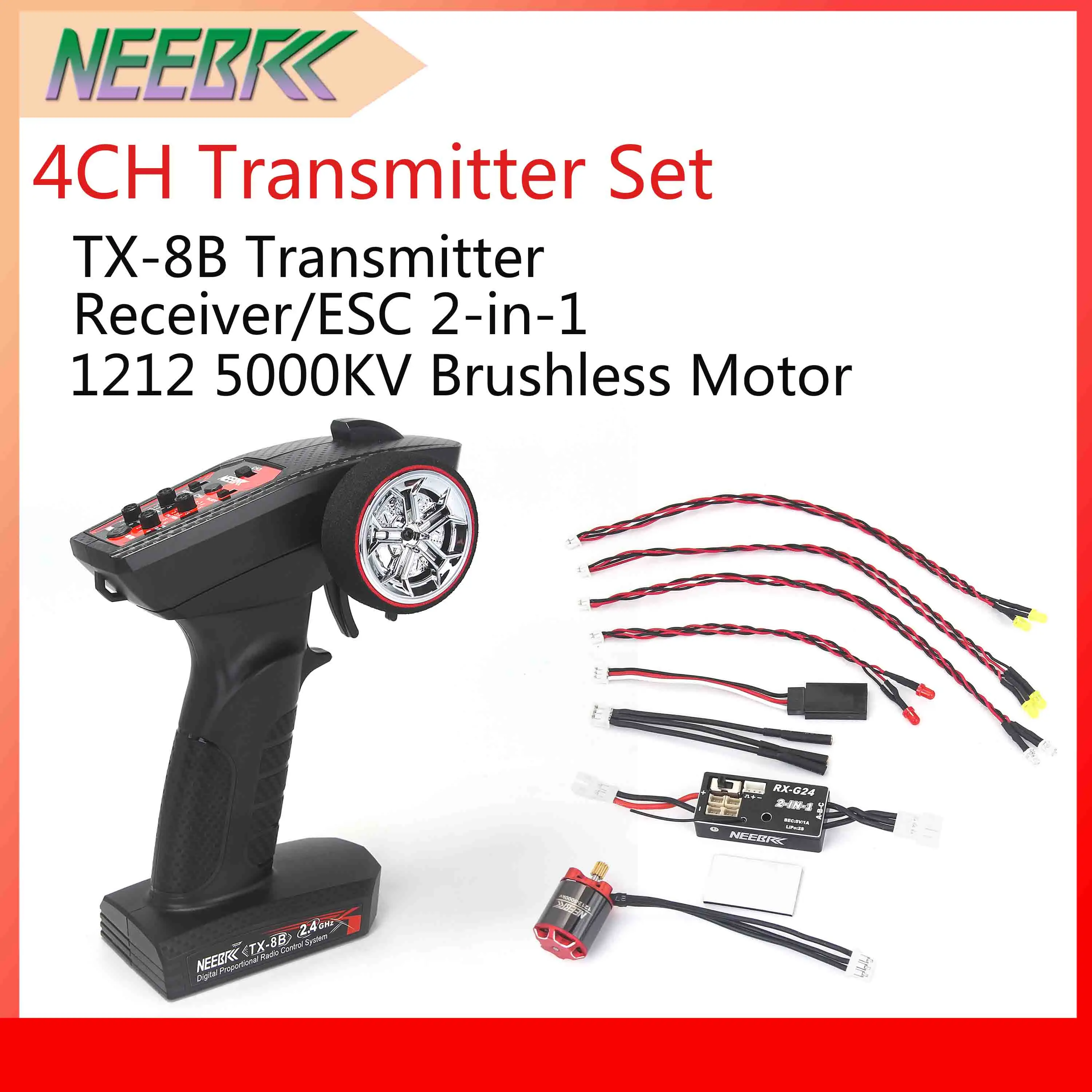 neebrc-1212-5000kv-moteur-brushless-2‑en‑1-kit-d'eclairage-avec-recepteur-esc-et-emetteur-4ch-pour-pieces-de-modeles-de-voitures-rc-crawlers-et-bateaux-scx30