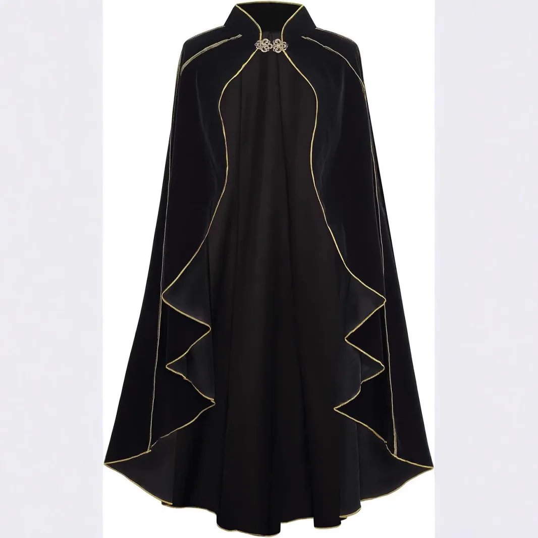 Cape de Cosplay pour hommes et femmes, châle médiéval, Robe de Pirate Vampire, Costume de vieux Ranger, fête fantaisie de carnaval pour adultes et femmes