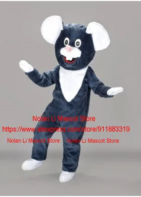 High Quality Plush Mouse Mascot Clothing Cartoon Set Role-Playing Movie Props Advertising Game Adult Size Christmas Gift 297