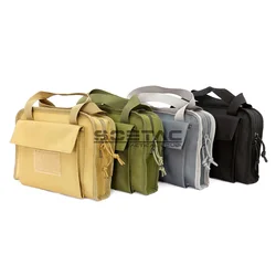 SOETAC Glock Tactical Gun Bag Molle Protective Pistol Handbag Nylon Hunting Handgun Case Portable Storage Hunting Bag