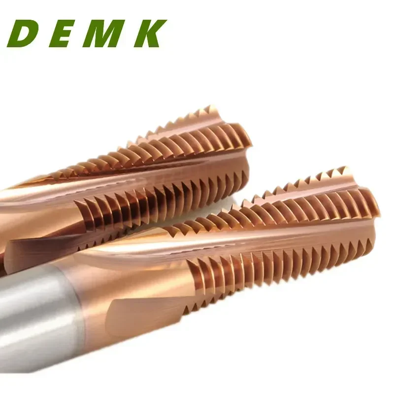 Thread milling cutter Coated Solid Carbide Full Tooth ISO Inch G RC NPT UNC Nano Coated CNC M3 M4 M5 M6 M8 Thread Mill Aluminum