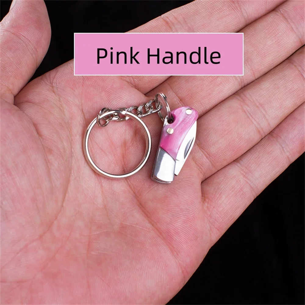 Multi-Functional Stainless Steel Pocket Knife Keychain